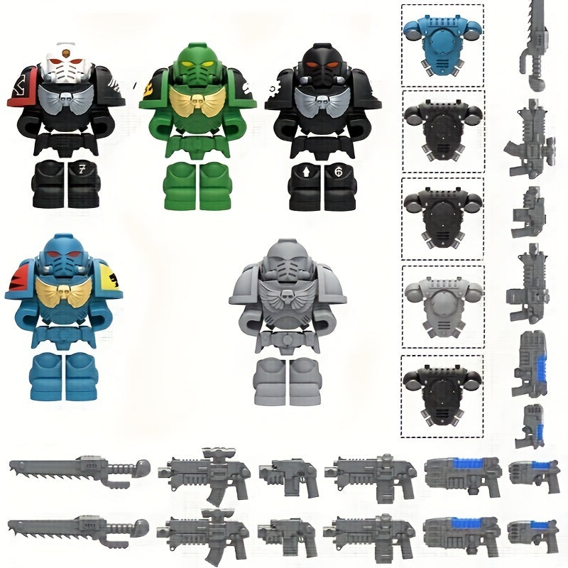 Mini Building Block Figures Set