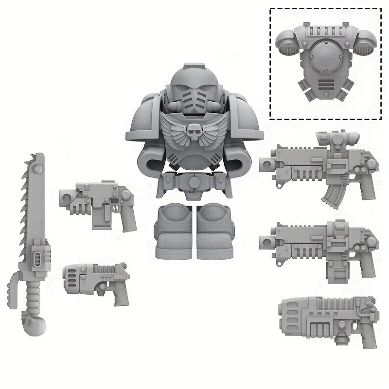 Mini Building Block Figures Set