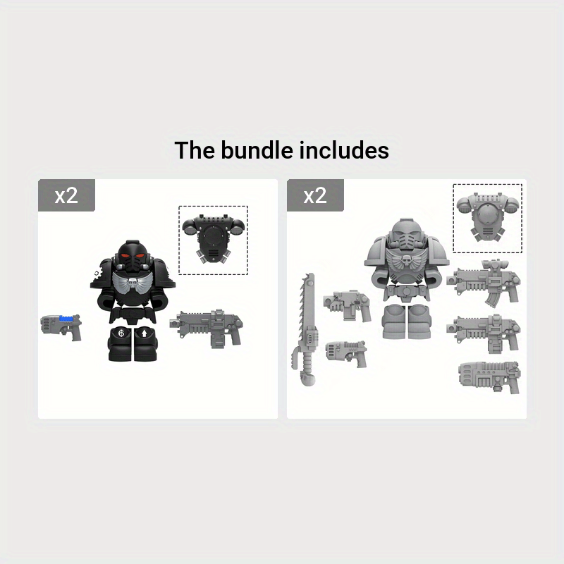 Mini Building Block Figures Set